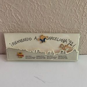 1992 Barcelona Olympic Games Pins new old stock